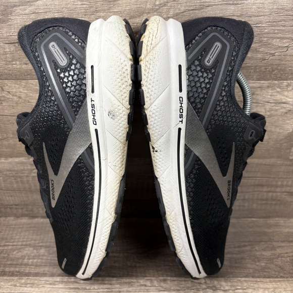 Brooks Ghost 14 Black Womens US Size 9.5 EUR 41 Running Shoes - Picture 7 of 10